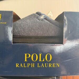 Men’s Polo Ralph Lauren Gray Slippers